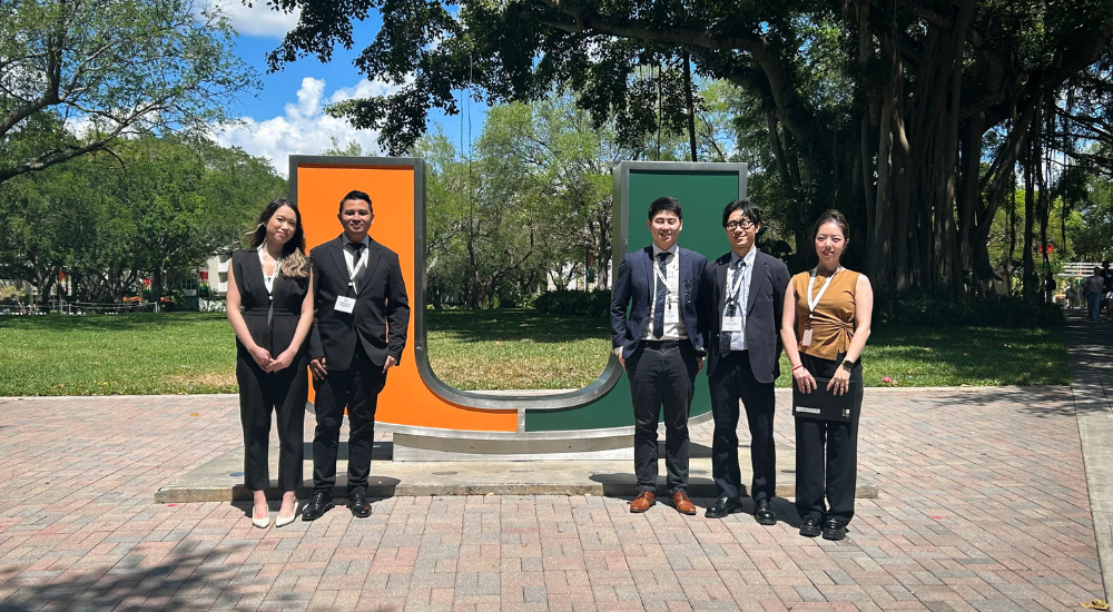 Graduate winning team